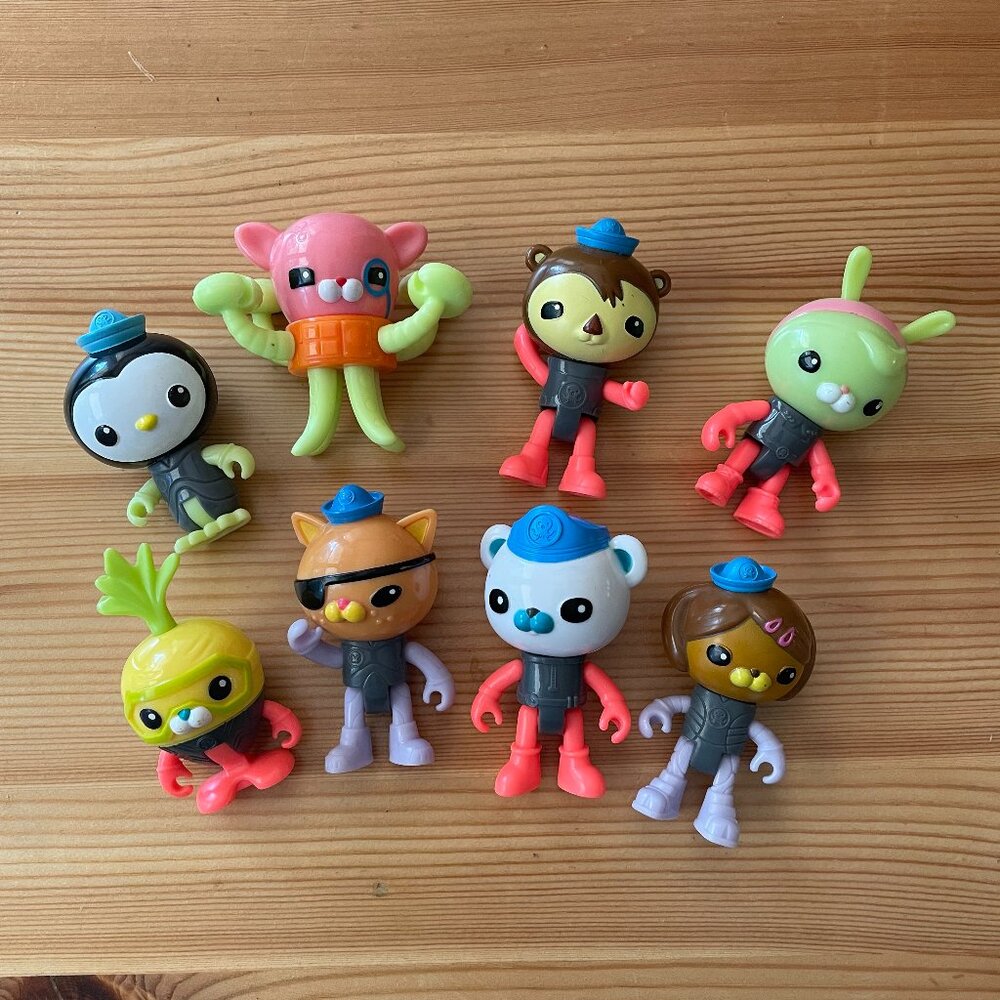 Octonauts Glow in the Dark 8 Figure Set